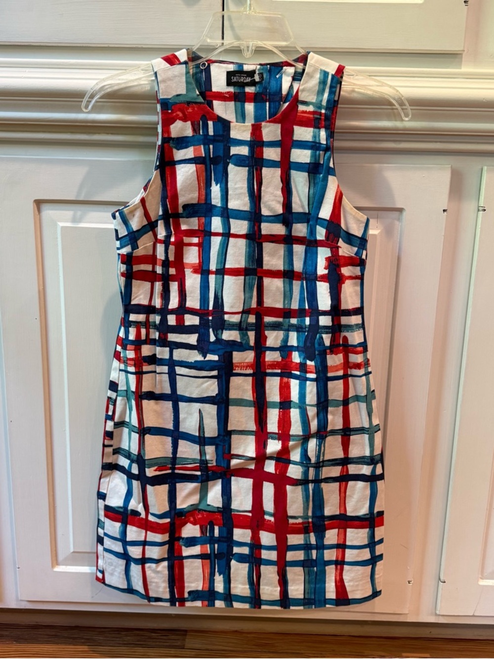 kate spade  Red, White & Blue Mini Darling Dress Sz 00 XS ❤️🤍💙